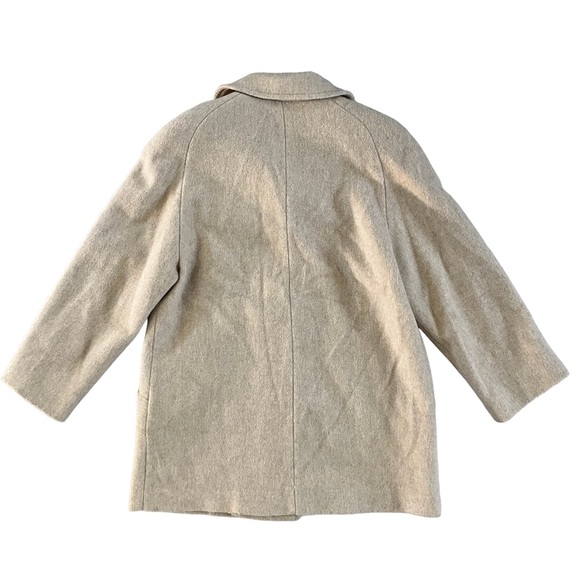 London Fog Women’s Oversized Coat Beige Size 10P - Picture 8 of 16